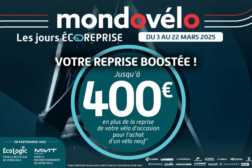 Reprise de votre ancien vélo, et nous boostons sa valeur !