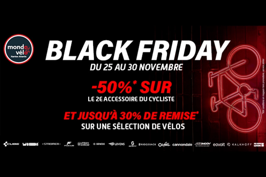 BLACK FRIDAY VÉLO NANTES MONDOVÉLO NANTES ATLANTIS