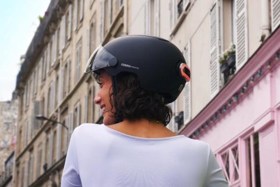 Roulez plus sereinement avec les casques Fusion+ de COSMO CONNECTED !