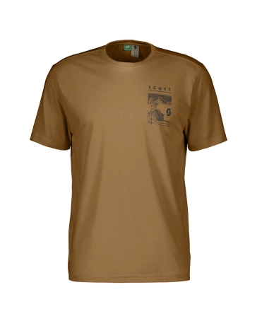 T-shirt manches courtes Homme DEFINED DRI Marron