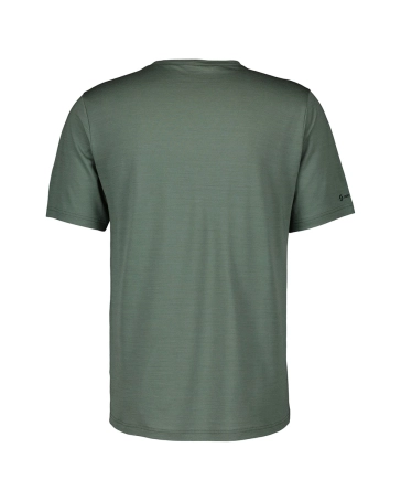 T-shirt manches courtes Homme DEFINED MERINO GRAPHIC Vert