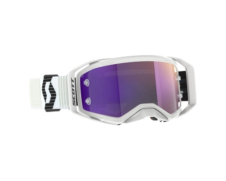 Masque Unisexe PROSPECT 2.0 Blanc/Noir/Argent Violet Chrome Works