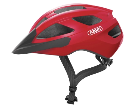 Casque Route Unisexe MACATOR Rouge Flamboyant