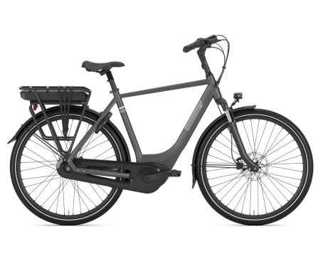 Vélo électrique urbain Homme PARIS C7+ HMB M 400WH Gris Anthracite