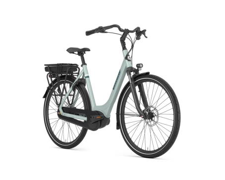 Vélo électrique urbain Femme PARIS C7 HMB M 400WH Vert Olive Clair