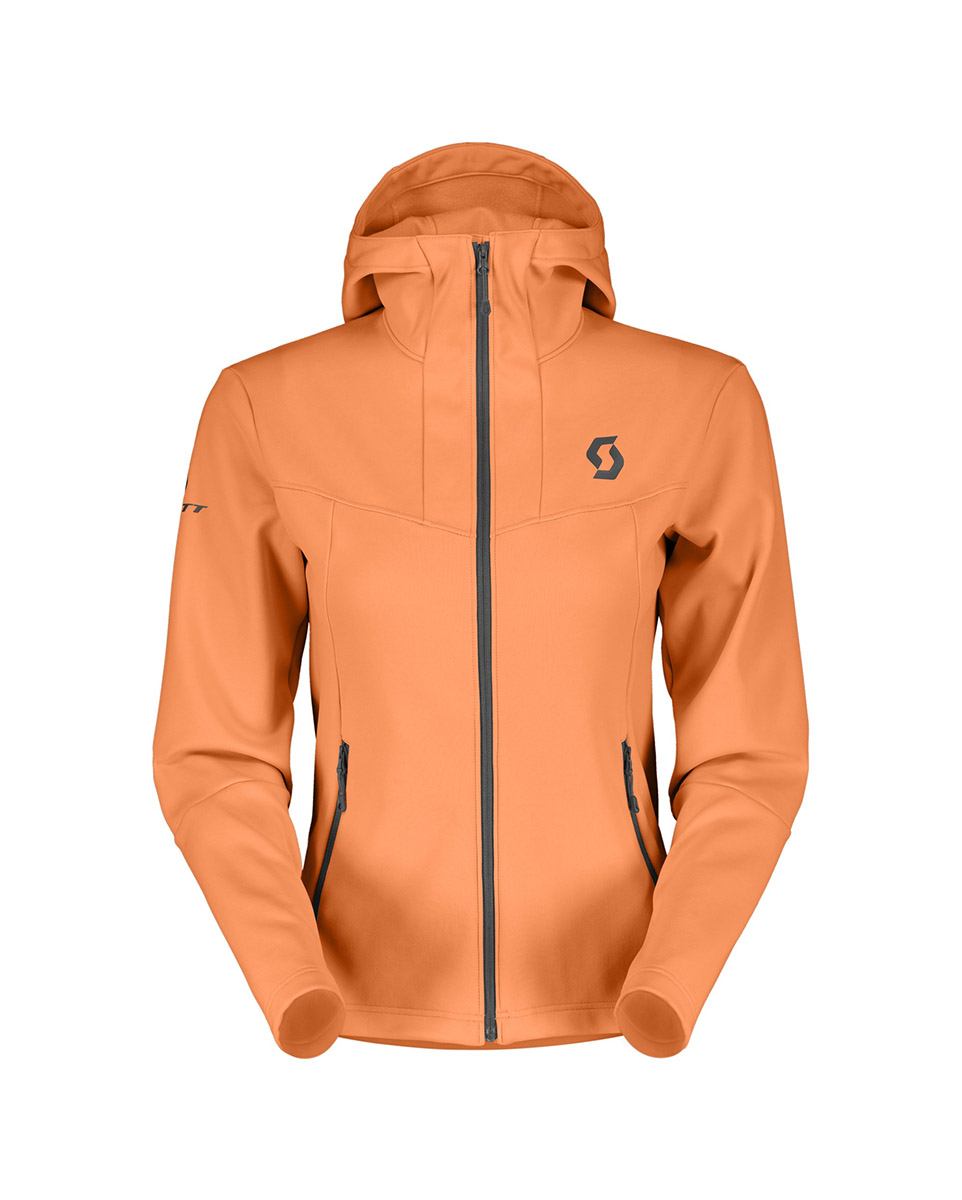 Veste polaire Femme DEFINED MID HOODY Orange
