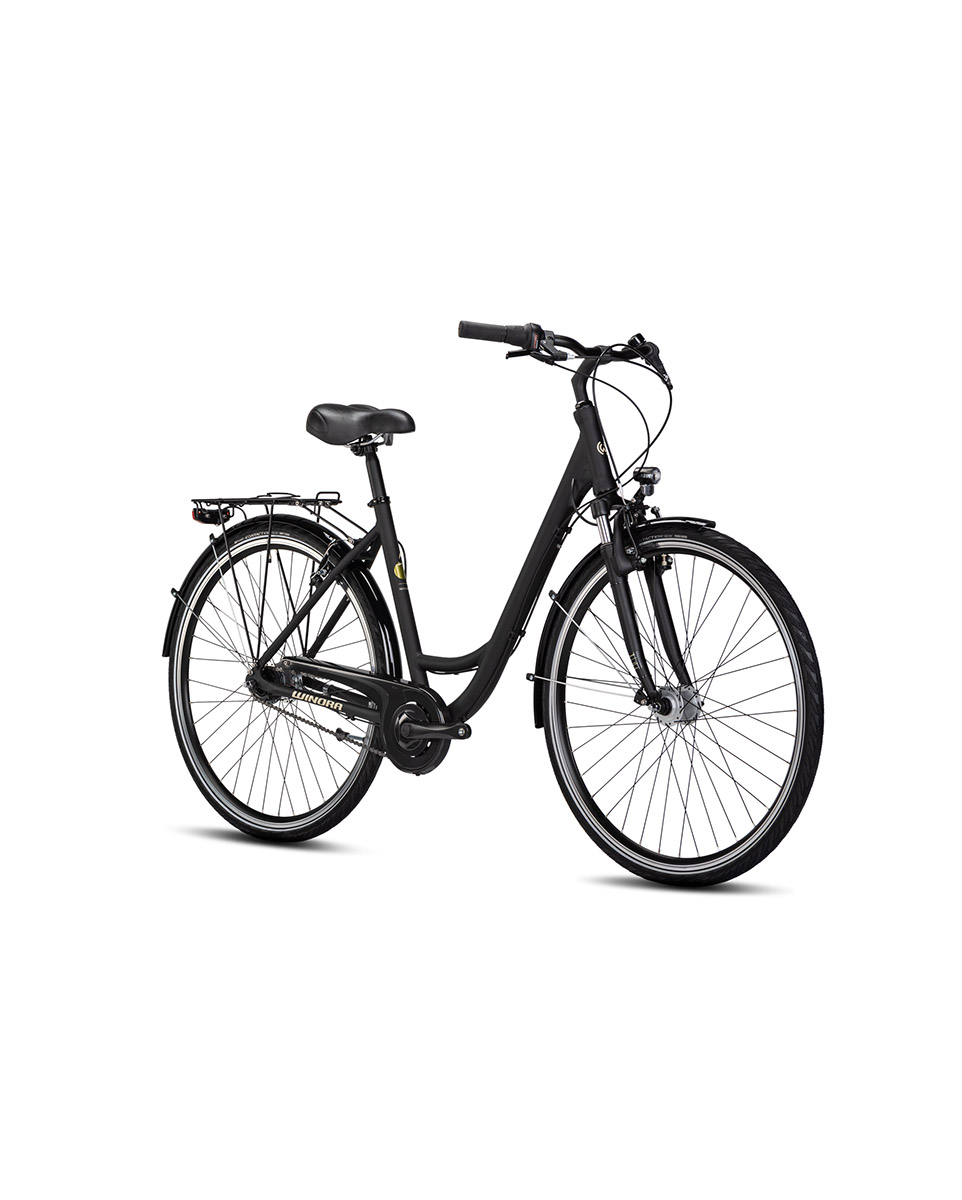 Vélo urbain Unisexe HOLLYWOOD WAVE 28 Noir