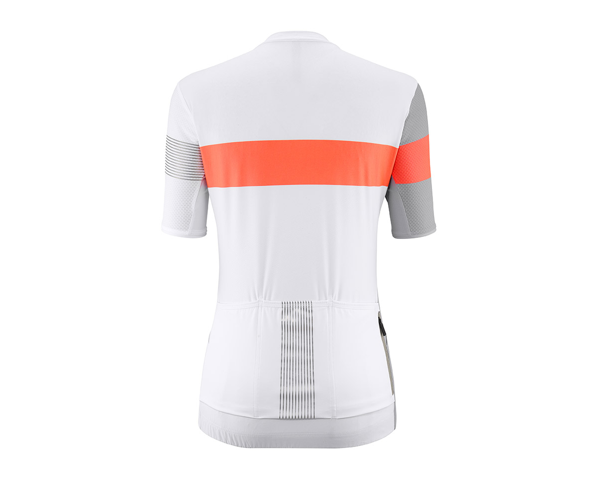 Maillot manches courtes Femme KSYRIUM PRO Blanc/Gris