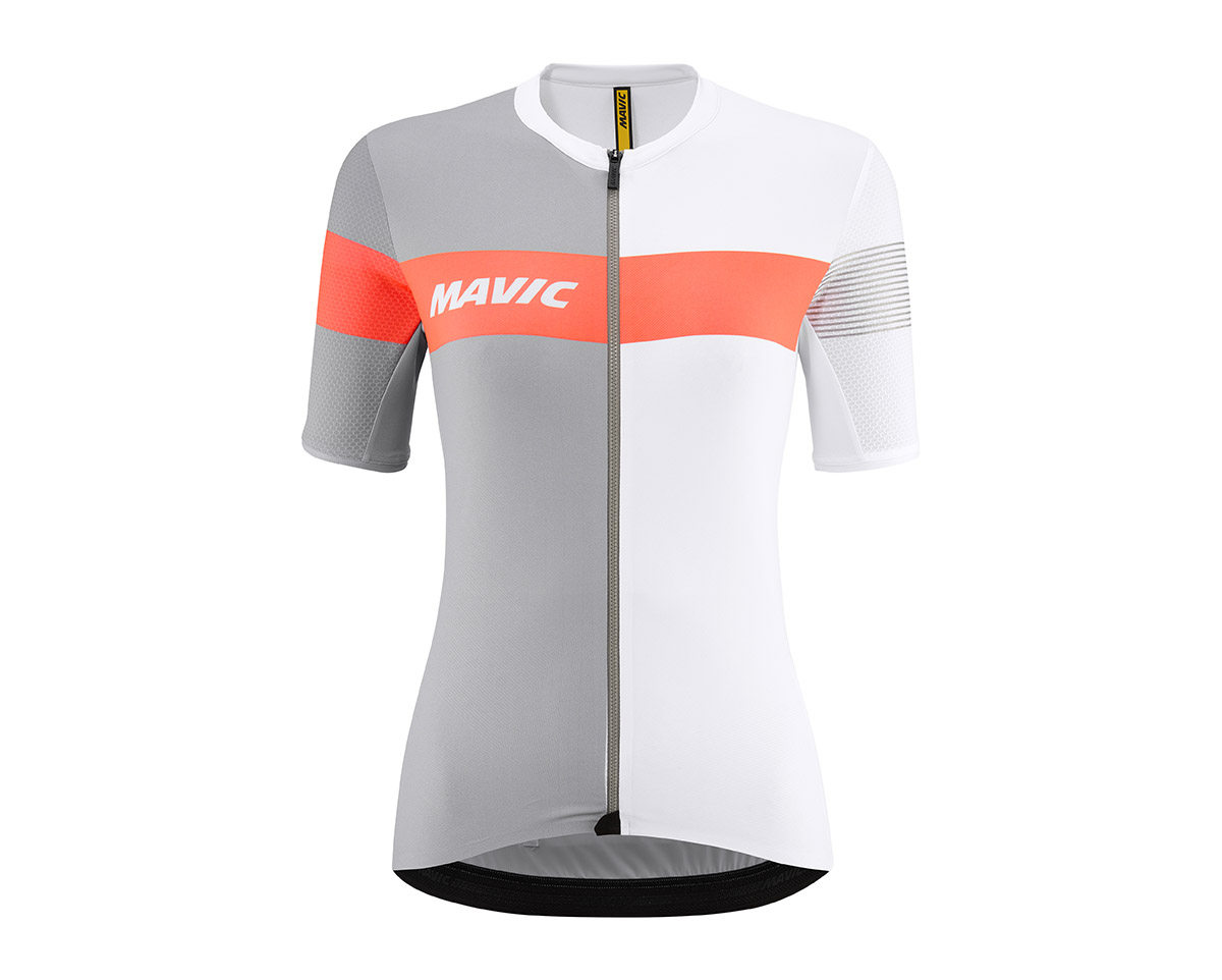 Maillot manches courtes Femme KSYRIUM PRO Blanc/Gris
